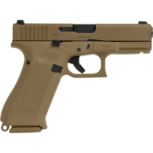 Glock Pistole 19X Coyote Polymer Sights - 9 mm Para