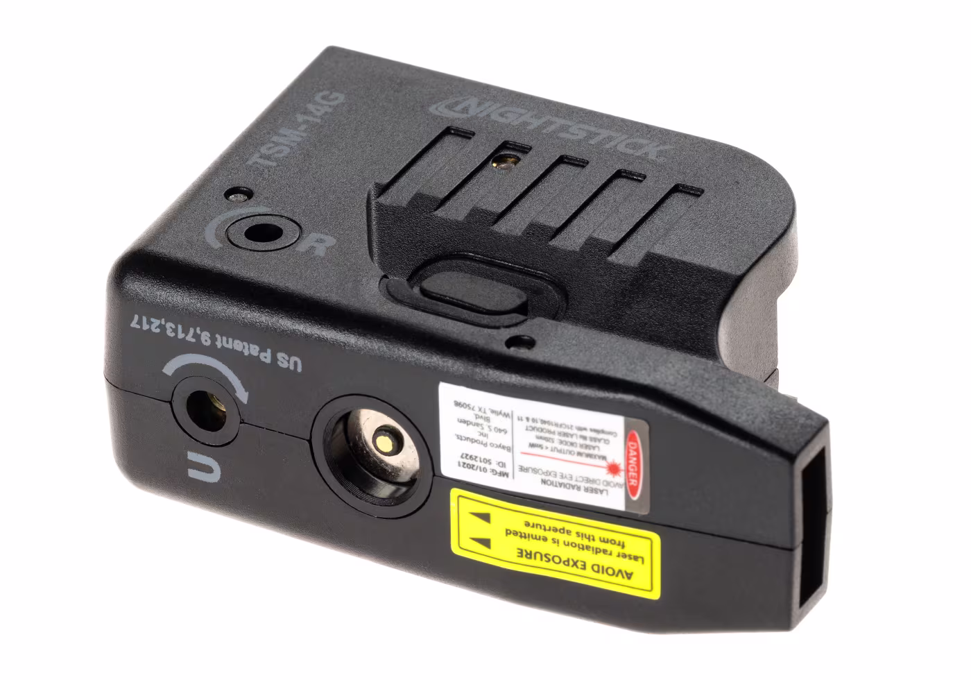 Nightstick TSM-14G Licht mit grünem Laser für Glock G43X MOS / G48 MOS – Bild 3