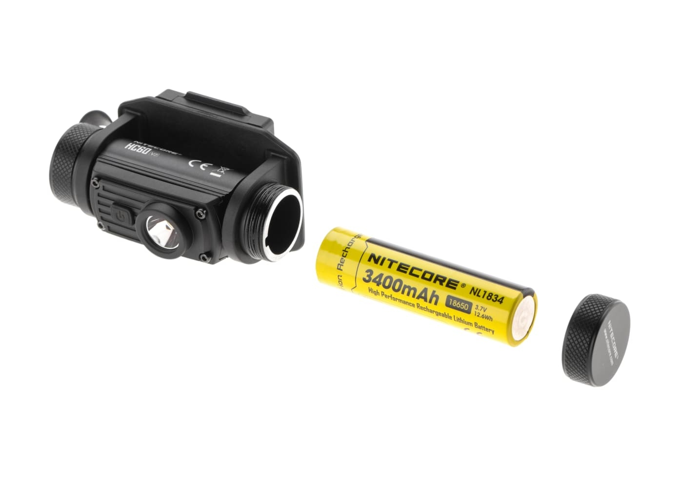 Nitecore HC60M V2 Helm Lampe – Bild 5
