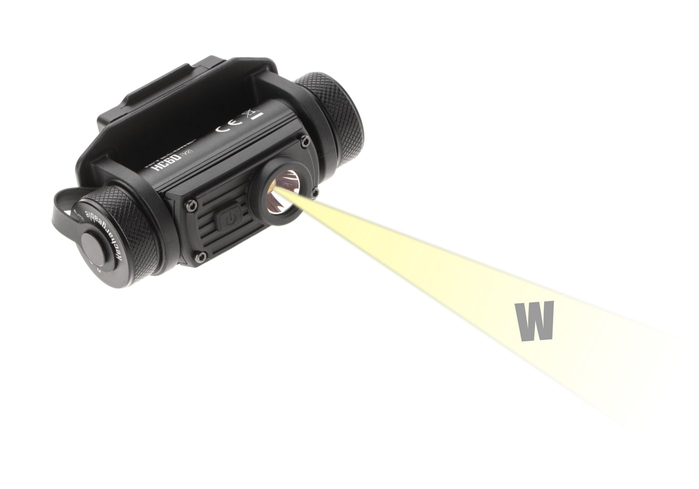 Nitecore HC60M V2 Helm Lampe – Bild 6
