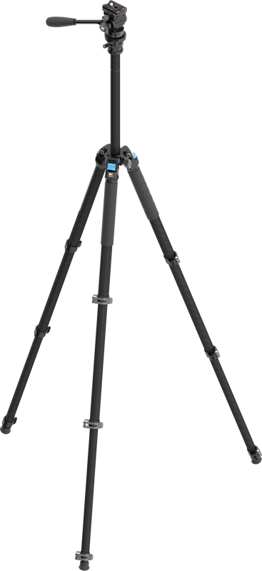 Sirui Tripod Kit L-224F + KV-5 Video Head (w/ Flip Lock) – Bild 2