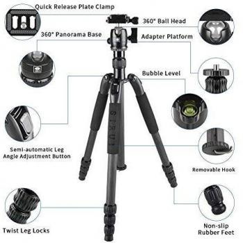 Sirui Tripod Traveler T-024 SK+B-00K (with Head) – Bild 2