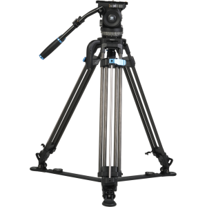 Sirui Twin-Leg Video Tripod 100mm Half-Bowl + VHS18 Professional Fluid Head