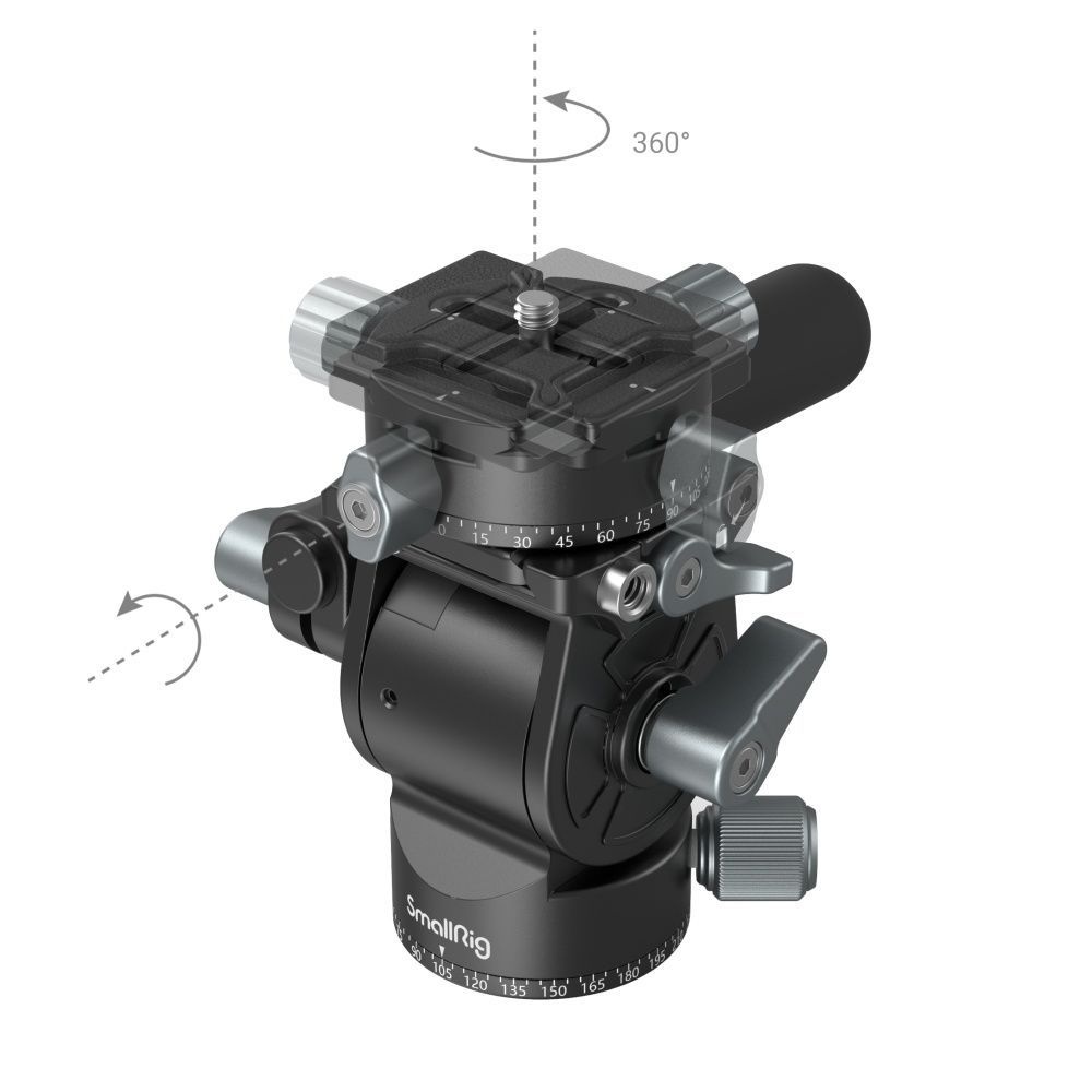 SmallRig Lightweight Fluid Video Head – Bild 3