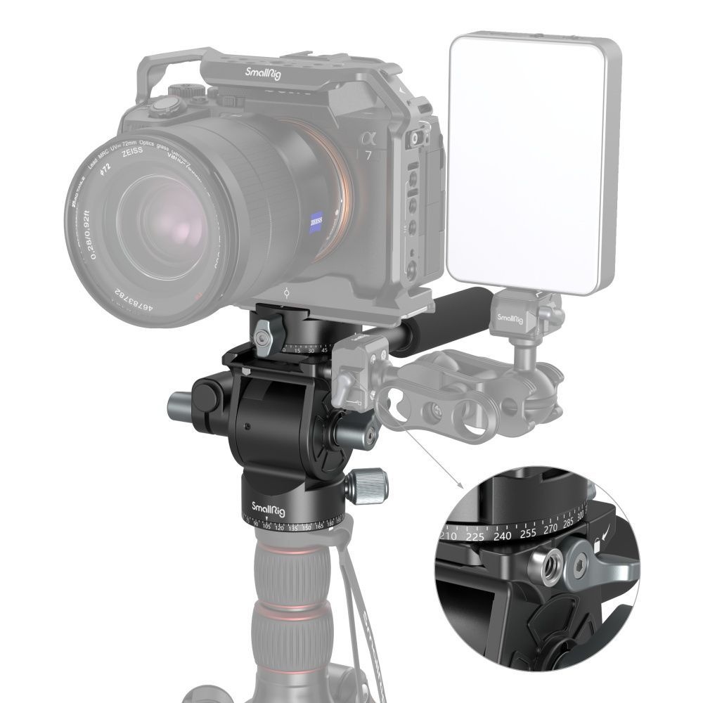SmallRig Lightweight Fluid Video Head – Bild 7
