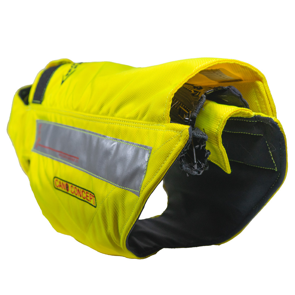 Cano Concept - Kevlar-Hundeschutzweste - Gelb - PROTECT PRO PROFESSIONAL – Bild 3