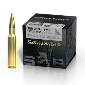 S&B Training FMJ .308 Win. 9.6g