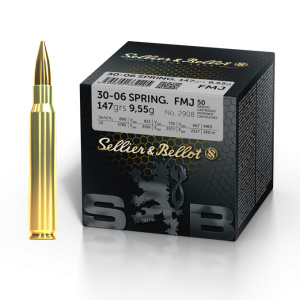 S&B Training FMJ .30-06 Spr. 9.6g