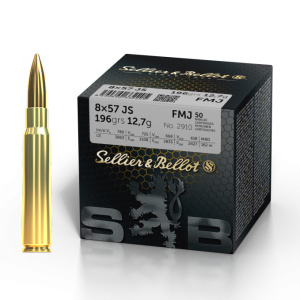 S&B Training FMJ 8x57 IS 12.7g