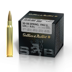 S&B Training FMJ .30-06 Spr. 8g