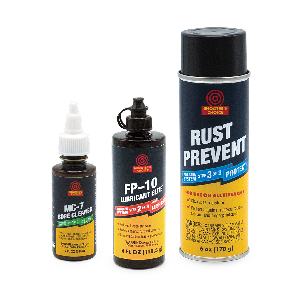Shooter's Choice Waffenpflege-Set Universal Gun Care Pack – Bild 2
