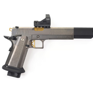 Caracal Lynx Open IPSC Black Nickel (inkl. Montagevorrichtung)