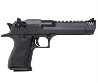 Magnum Research Desert Eagle .50 AE Schwarz und Muzzle Brake