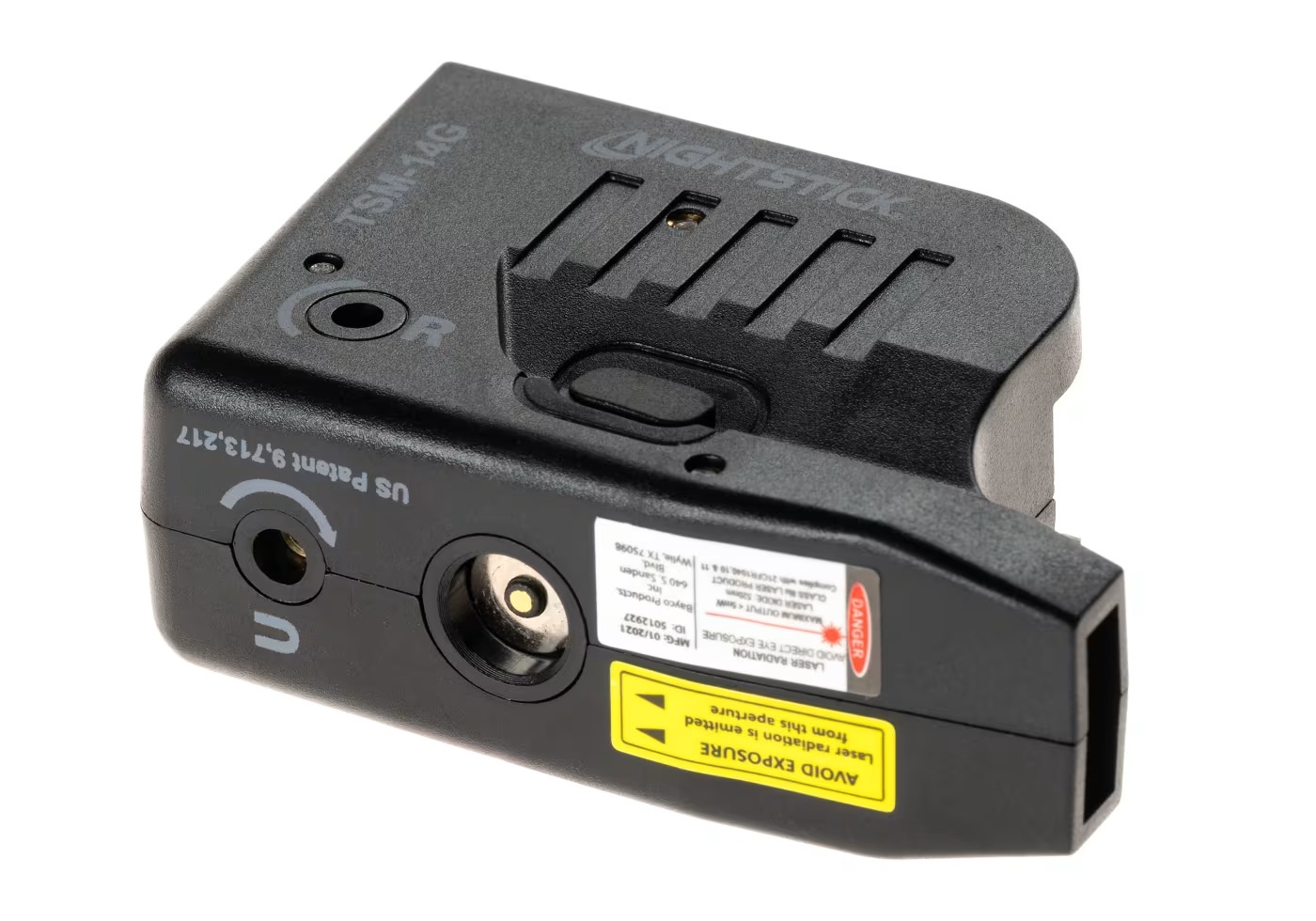 Nightstick TSM-14G Licht mit grünem Laser für Glock G43X MOS / G48 MOS – Bild 3