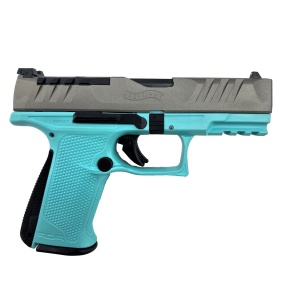 Walther Pistole PDP F-Series 4" Robins Egg Blue - 9 mm Para