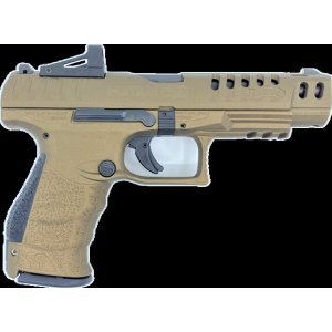 Walther Pistole Q5 Match Combo Shield RMSC 5" Bronze - 9 mm Para
